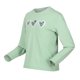 thumbnail image 3 of Regatta - Camiseta Wenbie III Corazón de Manga Larga para Niños/Niñas (Verde Tranquilo) Regatta UTRG8976_quietgreen, 3 of 6