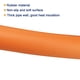 thumbnail image 3 of Espuma Agarre Tubo Mango Agarres 25mm ID 35mm OD 6,6 Pies Naranja para Utensilios, Gimnasio, Herramientas Mango Soporte Unique Bargains aislamiento de tuberías, 3 of 7