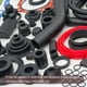 thumbnail image 5 of EPDM Goma Espuma Lámina Tiras, Neopreno Láminas Rollos 10mm(T)x30mm(W)x3000(L), Bricolaje Goma Junta, Sellado Acolchado, Reducción Vibración Estera Unique Bargains láminas de caucho rollos y tiras, 5 of 7