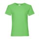 thumbnail image 1 of Fruit Of The Loom - Camiseta básica de manga corta para niña/chicas - 100% algodón primera   (Paquet Fruit of the Loom UTBC4380_lime, 1 of 1