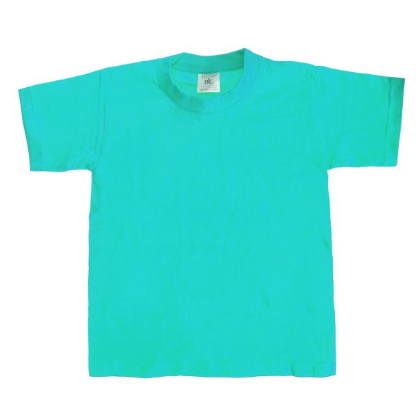 B&C - Camiseta b?sica de manga corta Unisex Modelo Exact 190 Ni?os Ni?as - Verano/Calor (Paquete de B and C UTBC4274_swimmingpool