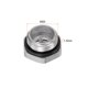 thumbnail image 3 of Aire Compresor Aceite Nivel Indicador Mirilla Vidrio M20x1.5mm Macho Roscado Aluminio Líquido Indicador Vista Ventana Unique Bargains accesorios para compresores de aire, 3 of 5