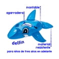 thumbnail image 2 of Inflable Play Day para Piscina Ballena Azul, 2 of 4