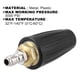 thumbnail image 4 of Coche Auto Turbo Presi?n Lavadora Boquilla 1/4" R?pido Conector Negro Negro 3.5 Unique Bargains boquillas de lavado automotriz, 4 of 7