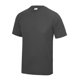 thumbnail image 1 of Just Cool - Camiseta de deportes transpirable Unisex Modelo Neoteric para Niños Niñas - Deportes/Gimnasia/Correr (Carbón) AWDis UTRW689_charcoal, 1 of 2