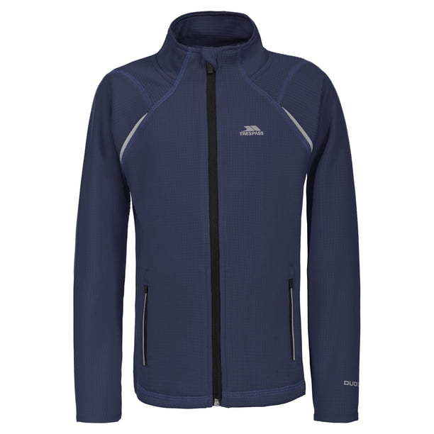 Trespass - Chaqueta atlética de cremallera completa modelo Harbird para niños/niñas (Azul marino) Trespass UTTP3408_P