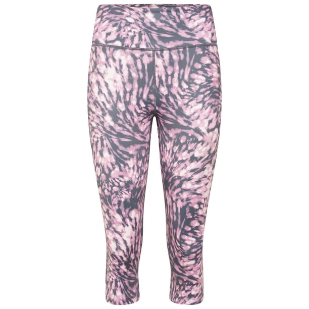 Dare 2B - Leggings 3/4 The Laura Whitmore Edit - Influential Diseño Impresos para Mujer (Lavanda Pol Dare 2B UTRG7566_dustylavender