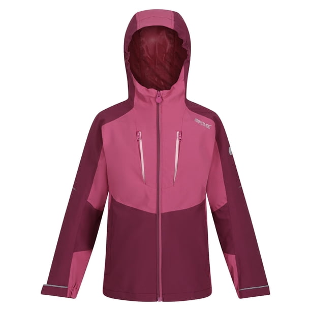 Regatta - Chaqueta Impermeable Highton III para Niños/Niñas (Amaranth Haze, Violeta) Regatta UTRG7540_amaranthhazeviolet