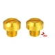 thumbnail image 5 of 2uds M10x1.25 Motocicleta Derecha Lado Espejo Agujero Tapones Tornillos Tono dorado Unique Bargains espejos laterales para deportes motorizados, 5 of 7