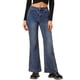 thumbnail image 1 of Allegra K Pantalones de mezclilla casuales para mujer Pantalones vaqueros elásticos rasgados de tiro medio Azul M Unique Bargains Pantalones, 1 of 6