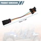 thumbnail image 3 of LED Faro Cable Arnés Enchufes Conversión Kit 2411712 Negro Unique Bargains arneses de cableado eléctrico automotriz, 3 of 7