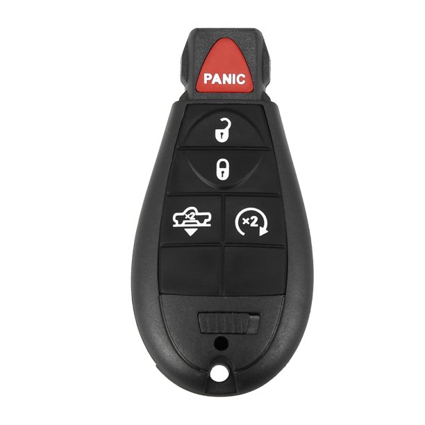 Mando a distancia de entrada sin llave de repuesto para coche GQ4-53T 433Mhz para Dodge para Ram 1500 2500 3500 2013-2018 5 botones con suspensión neumática con llave de puerta Unique Bargains Llave Inteligente