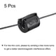 thumbnail image 3 of Ferrita Núcleos Cable Clips 13mm RFI EMI Ruido Supresión Filtro con Soporte Agujero para Potencia Transmisión, Audio Video Cable Paquete de 5 Unique Bargains filtros de interferencia electromagnética, 3 of 6