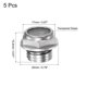 thumbnail image 2 of Aire Compresor Aceite Nivel Indicador Mirilla Vidrio M14x1,5mm Macho Roscado Aluminio Líquido Indicador Vista Ventana 5uds Unique Bargains accesorios para compresores de aire, 2 of 5