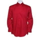thumbnail image 2 of Kustom Kit - Camisa de manga larga formal Modelo Oxford Corporate hombre caballero - Fiesta/Trabajo/ Kustom Kit UTBC594_red, 2 of 2