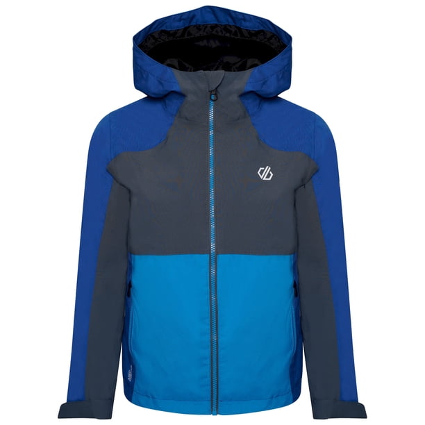 Dare 2B - Chaqueta In The Lead III de Reciclado para Niños/Niñas (Azul Tetón, Gris Orión) Dare 2B UTRG7478_tetonblueoriongrey