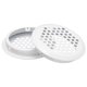thumbnail image 1 of 53mm (2-1/8") Rejilla de Ventilaci?n Circular Sofito 40 Uds de Rejillas de Aire Redondas de Acero Inoxidable con Malla para Cocina Ba?o Armario Blanco Unique Bargains respiraderos de sofito, 1 of 5