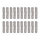 thumbnail image 1 of 3x16mm 304 Inoxidable Acero Espiga Pasadores, 20uds Centro Estriado Plano Chaflanado Extremo Espiga Pasador, Madera Litera Cama Estante Picas Soporte Estantes Fijar Elementos Unique Bargains pasadores, 1 of 5
