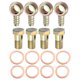thumbnail image 1 of 4 Juegos Coche Banjo para para MANguera Espiga Perno Montajes Metal con 18mm 20mm Espaciadores Unique Bargains accesorios del sistema de combustible automotriz, 1 of 6