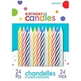 thumbnail image 2 of Velas de Cumpleaños Amscan Varios Colores 24 pzas, 2 of 2