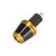 thumbnail image 5 of 2 Piezas Universal 17mm Manillar Extremo Tapas Enchufe para Motocicleta Dorado Tono Unique Bargains Manillar Extremo Tapas Enchufe, 5 of 7