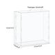 thumbnail image 2 of Muestra Estuche Caja Acrílico Caja Transparente Polvo Prueba Protección Vitrina 31x11x31cm para Coleccionables Unique Bargains Estuche de muestra, 2 of 5