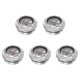 thumbnail image 1 of Aire Compresor Aceite Nivel Indicador Mirilla Vidrio M30x1,5mm Macho Roscado Aluminio Líquido Indicador Vista Ventana 5uds Unique Bargains accesorios para compresores de aire, 1 of 5