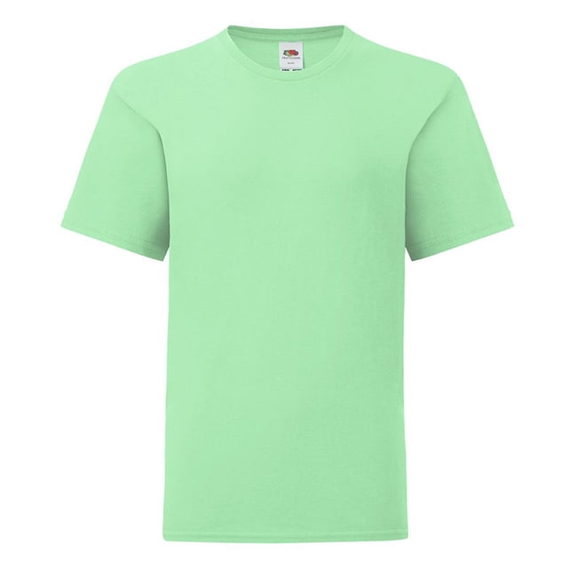 Fruit of the Loom - Camiseta para Niños/Niñas (Verde menta) Fruit of the Loom UTBC4731_mintgreen