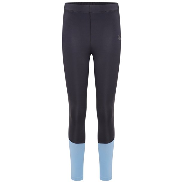 Dare 2B - Leggings Crystallize para Niños/Niñas (Negro, Bluestone) Dare 2B UTRG7152_blackbluestone
