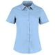 thumbnail image 1 of Kustom Kit - Camisa de popelín de manga corta para mujer (Azul Claro) Kustom Kit UTRW6162_lightblue, 1 of 2