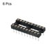 thumbnail image 3 of DIP IC Chip Zócalo Adaptador Redondo Pasador 20P 2,54mm Paso IC Zócalo para PCB Placa Chip, Paquete de 6 Unique Bargains enchufes de inmersión, 3 of 7