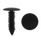 thumbnail image 1 of 100Pcs 7x18x28mm Grapas Plástico Negro Set Tornillos de Maletero Techo Vehículo Clips Unique Bargains Clips/Remaches/Sujetador, 1 of 2