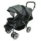 thumbnail image 1 of Carriola Doble Infanti Tandem Fratello Negro, 1 of 3