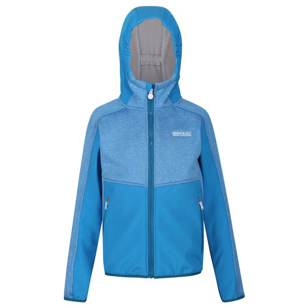 Regatta - Chaqueta Softshell Bracknell II para Niños Niñas (Azul Aster) Regatta UTRG5068_blueaster