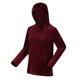 thumbnail image 4 of Regatta - Sudadera Kyrielle Acanalada de Velour para Mujer (Rojo Clarete) Regatta UTRG6745_claretred, 4 of 6