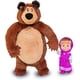 thumbnail image 1 of Jada Toys Masha and The Bear, Masha Plush Set con juguetes de osos y muñecas para niños, m Masha and the Bear Masha and the Bear, 1 of 2