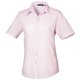thumbnail image 1 of Premier - Camisa lisa de trabajo de manga corta (Rosa) Premier UTRW1092_pink, 1 of 1