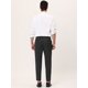thumbnail image 5 of Lars Amadeus Pantalones De Negocios Para Hombre Pantalones De Vestir De Frente Plano Ajustados De Co Unique Bargains Pantalones, 5 of 6