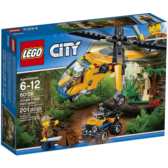 LEGO City Jungle Explorers Helicóptero de Carga 60158