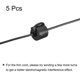 thumbnail image 3 of Ferrita Núcleos Cable Clips 8mm RFI EMI Ruido Supresión Filtro con Soporte Agujero para Potencia Transmisión, Audio Video Cable Paquete de 5 Unique Bargains filtros de interferencia electromagnética, 3 of 6