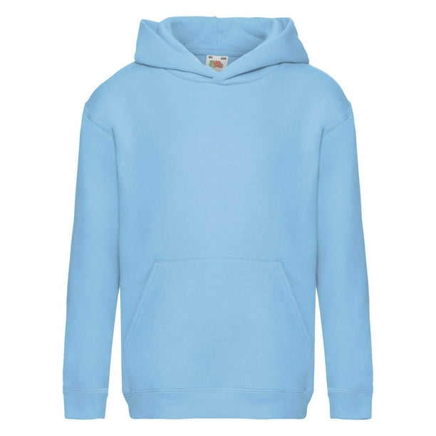 Fruit Of The Loom - Sudadera con capucha Modelo 70/30 Premium unisex niños niñas (Azul cielo) Fruit of the Loom UTRW3303_skyblue