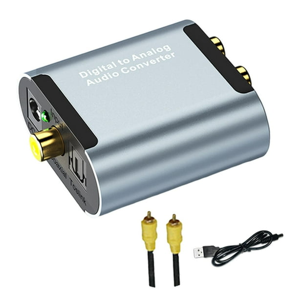 Convertidor de audio digital óptico a analógico analógico