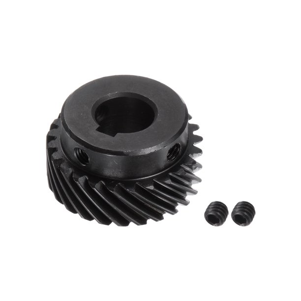 14mm Interior Apertura 25T Helicoidal Engranaje 1 Mod Endurecido 45# Acero Espolón Diferencial 5x2,3mm Chavetero Motor Engranaje Piezas Accesorios, Izquierda Dirección Unique Bargains ruedas dentadas