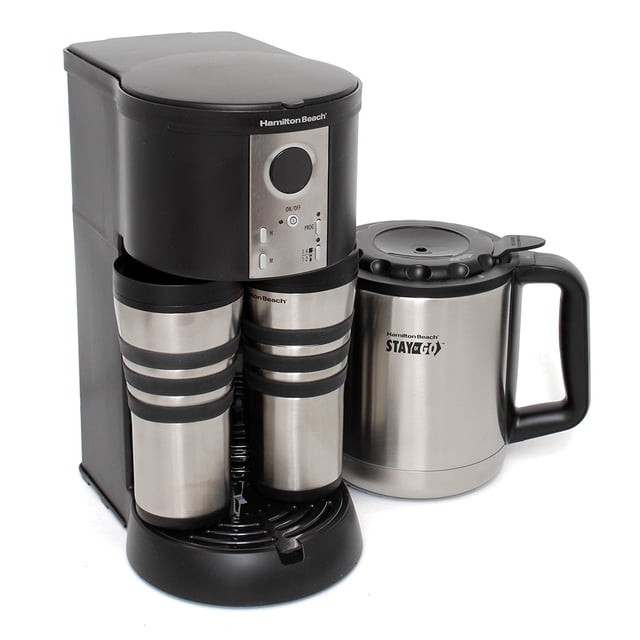 Cafetera Hamilton Beach 10 tazas negra 45237R