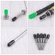 thumbnail image 5 of 50uds 8mm Goma Extremo Tapas Cubierta PVC Vinilo Tornillo Rosca Protector Redondo Cable Estante Tapas para Tornillo Perno Tubería Valla Poste, Verde Unique Bargains tornillos en tiras, 5 of 5