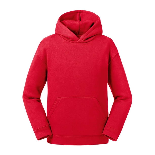 Russell - Sudadera Authentic para Niños/Niñas (Rojo Clásico) Russell UTPC4023_classicred