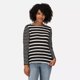 thumbnail image 5 of Regatta - Camiseta Farida de Rayas de Manga Larga para Mujer (Negro, Nieve Blanca) Regatta UTRG8449_blacksnowwhite, 5 of 6