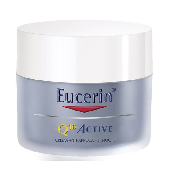 Crema facial Eucerin Q10 active anti arrugas noche piel sensible 50 ml