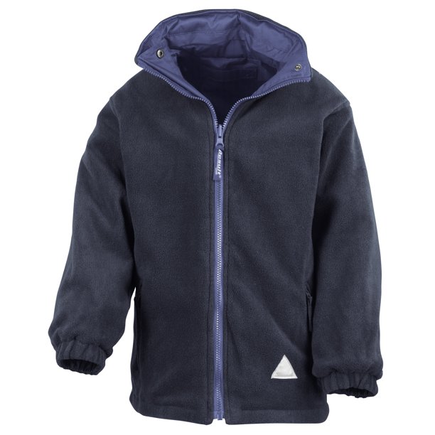 Result - Chaqueta impermeable reversible con interior polar para niños (Azul Real/ Azul marino) Result UTBC883_royalnavy