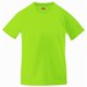 thumbnail image 1 of Fruit Of The Loom - Camiseta de deporte Transpirable Modelo Performance Unisex Niños Niñas - Deportes/Gimnasia/Correr (Lima) Fruit of the Loom UTBC1350_lime, 1 of 2